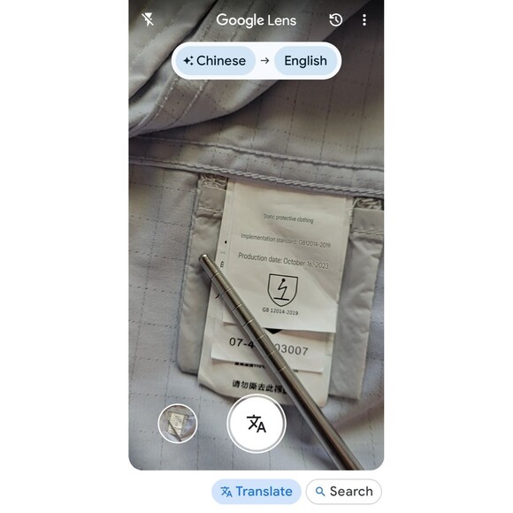 Exxon Mobil Chemical Jacket 3XL U Protec Static Huizhou Plant Zip Snap NICE - Picture 16 of 16